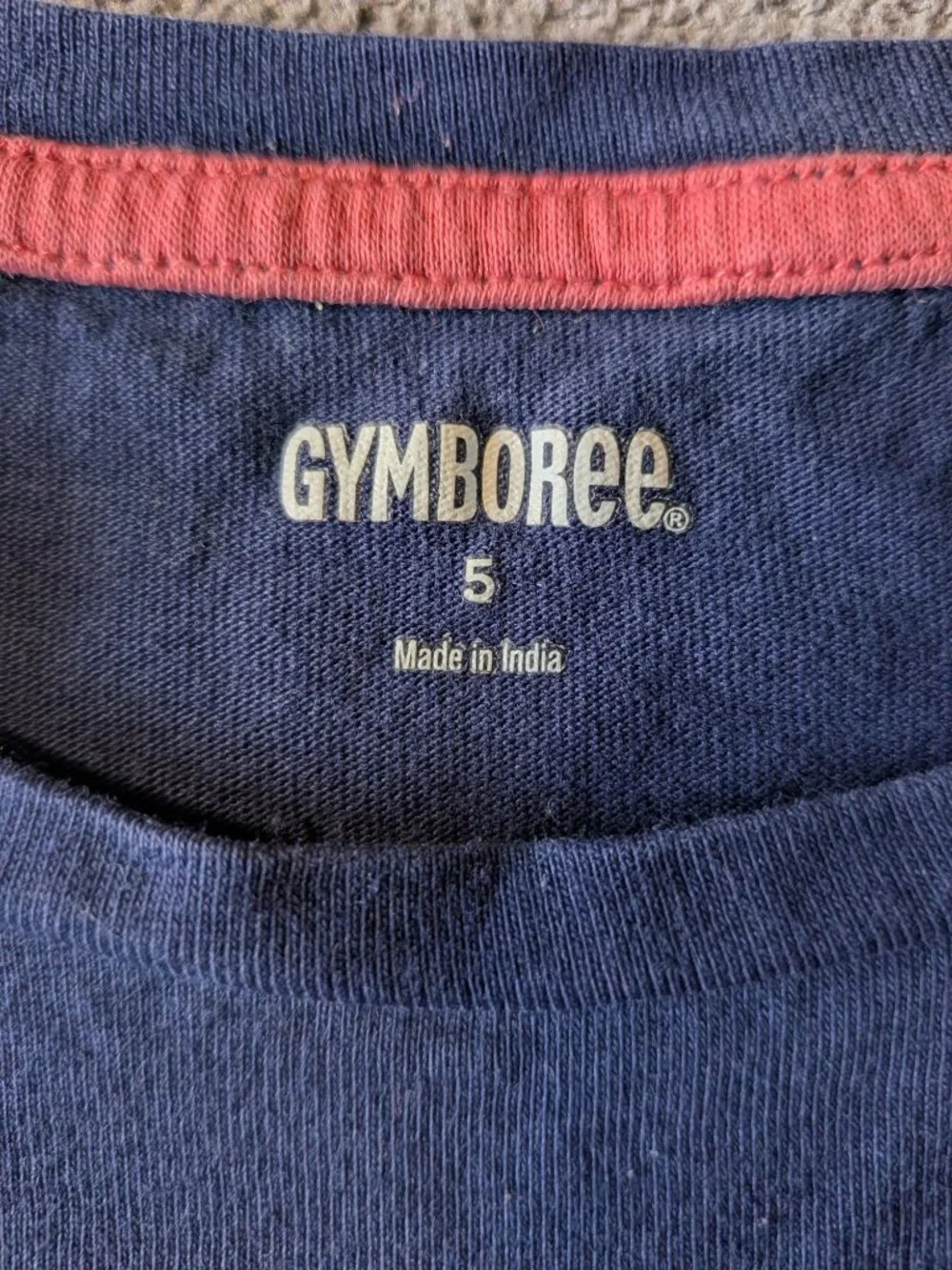Gymboree Girls Size 5 Cozy Long Sleeve Top Embroidered Fair Isle Letters